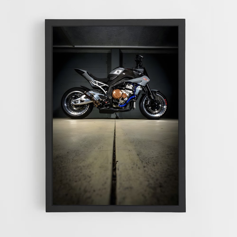 Poster Garage Rider – affiche BMW Motorrad (vue 2)